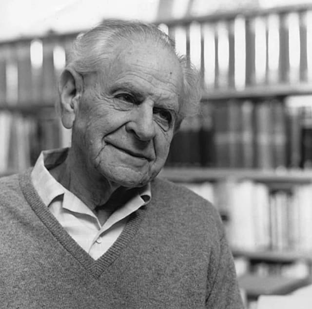 Karl Popper — portret