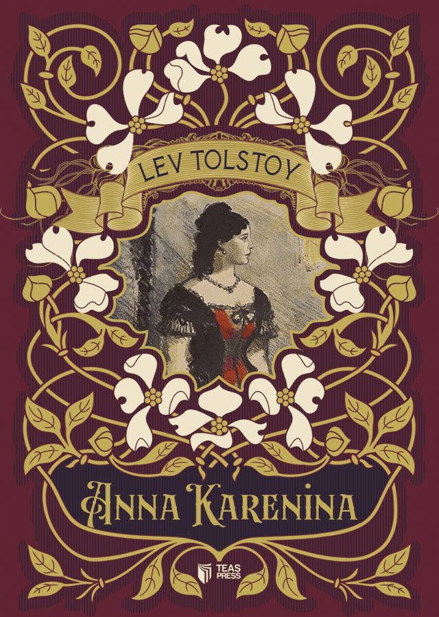 Anna Karenina kitabının üz qabığı