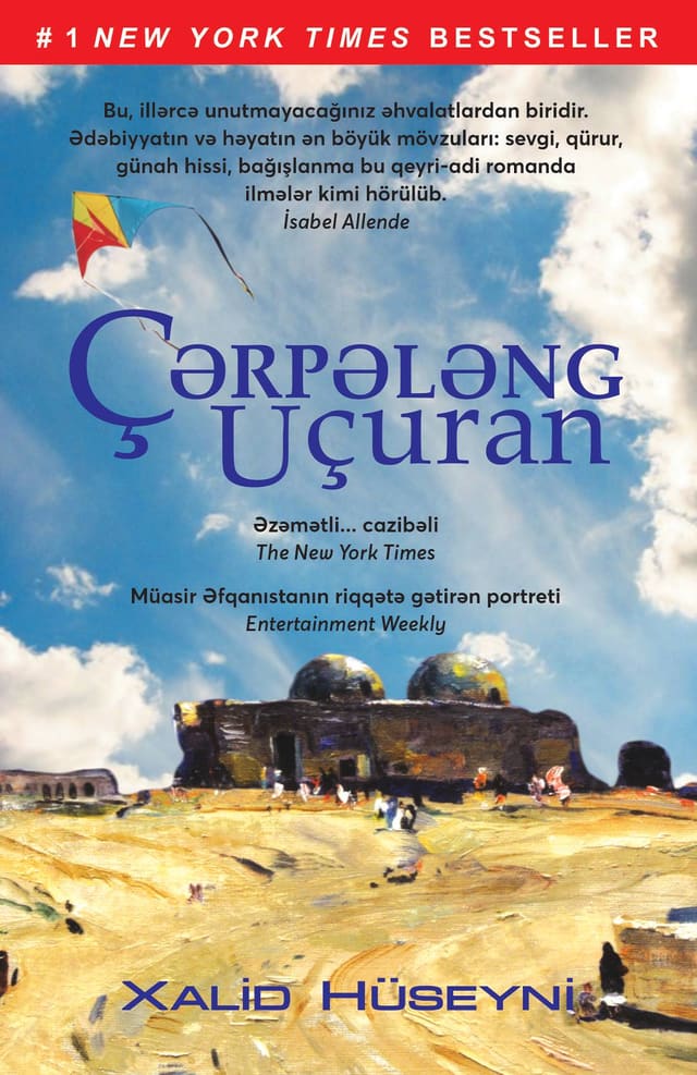 Çərpələng uçuran kitabının üz qabığı
