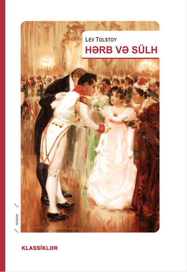 Hərb və sülh (bütün hissələr) kitabının üz qabığı