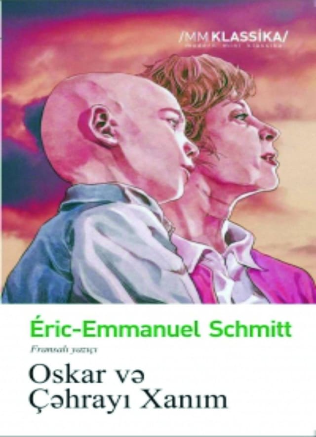 Oskar və Çəhrayı xanım kitabının üz qabığı