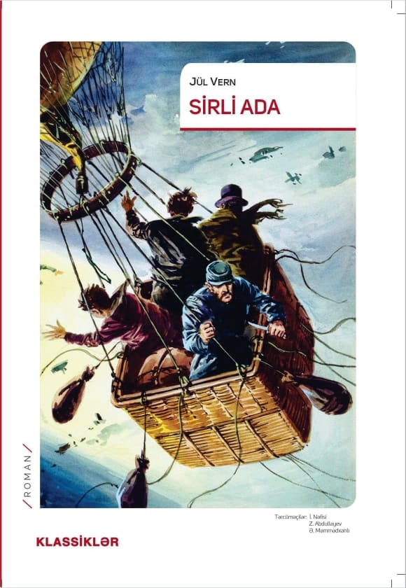Sirli ada kitabının üz qabığı