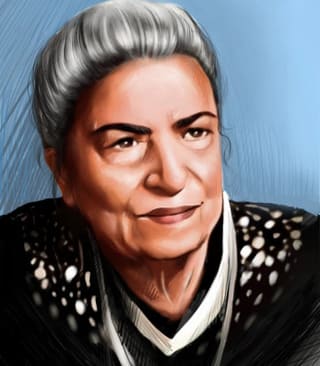 Əzizə Cəfərzadə — portret
